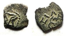 Ancient Coins - Judaea, Herod the Great, 37 - 4 B.C. AE prutah.