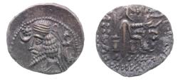 Ancient Coins - KINGS OF PARTHIA. Parthian Kingdom. SILVER DRACHM .