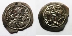 Ancient Coins - SASANIAN KINGS: Jamasp, 497-499. AR Drachm