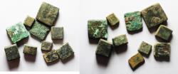 Ancient Coins - LOT OF 10 ROMAN BRONZE WEIGHTS.