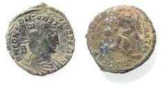 Ancient Coins - CONSTANTIUS II AE . DOUBLE STRUCK?. FALLEN HORSEMAN