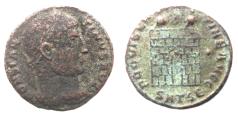 Ancient Coins - CONSTANTINE I AE FOLLIS. . CAMP GATE