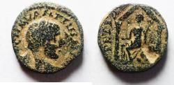 Ancient Coins - ARABIA. PETRA. ELAGABALUS AE 18