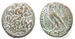 Ancient Coins - PTOLEMAIC KINGS of EGYPT. Ptolemy IV Philopator (222-205/4 BC). AE 39.