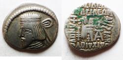 Ancient Coins - KINGS OF PARTHIA. Parthian Kingdom. SILVER DRACHM .
