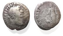 Ancient Coins - ARABIA. PETRA OR BOSTRA. TRAJAN SILVER DRACHM.