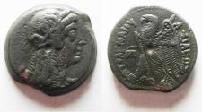Ancient Coins - PTOLEMAIC EMPIRE. PTOLEMY VI 180-145 BC. AE27 . WITH ISIS