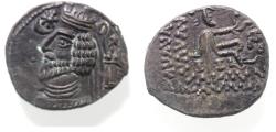 Ancient Coins - KINGS OF PARTHIA. Parthian Kingdom. SILVER DRACHM .