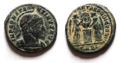 Ancient Coins - AS FOUND. CONSTANTINE I AE FOLLIS