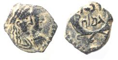 Ancient Coins - Nabataean Kingdom. Rabbel II & Gamiliath. AD 70 - 106. AE 16
