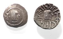 Ancient Coins - ARABIA, Southern. Himyar.. Circa AD 2nd Century. AR Drachm