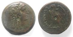 Ancient Coins - PTOLEMAIC KINGS of EGYPT. Ptolemy V or Ptolemy VI. 204-180 BC or 180-145 BC. Æ.