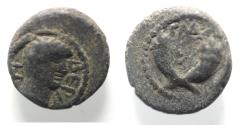 Ancient Coins - Decapolis. Gadara. Tiberius. AD 14-37. Æ 14