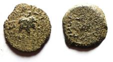 Ancient Coins - Judaea. Jewish War. First Revolt. AE Prutah. Year 2. 67/68 C.E.