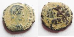 Ancient Coins - CONSTANTIUS GALLUS AE CENT. DESERT PATINA. AS FOUND