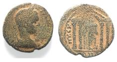 Ancient Coins - Decapolis. Nysa-Scythopolis under Elagabalus (AD 218-222). AE 24mm, 9.63g. Dated civic era year 282 (AD 218/9).