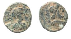 Ancient Coins - DECAPOLIS. BOSTRA. COMMODUS AE 14. AS FOUND