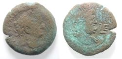 Ancient Coins - EGYPT, Alexandria. Vespasian. AD 69-79. Æ Diobol