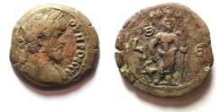 Ancient Coins - Egypt. Alexandria under Lucius Verus (AD 161-169). AE diobol (27mm, 10.09g). Struck in regnal year 5 (AD 164/5).