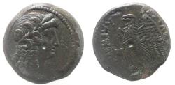 Ancient Coins - PTOLEMAIC KINGS of EGYPT. Ptolemy V or Ptolemy VI. 204-180 BC or 180-145 BC. Æ.