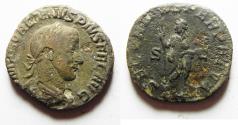 Ancient Coins - 	GORDIAN III AE SESTERTIUS