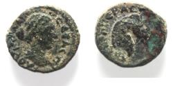 Ancient Coins - Decapolis. Antioch ad Hippum under Lucilla (wife of Antoninus Pius, AD 164-169). AE 16mm, 2.95g.