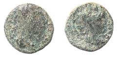 Ancient Coins - ROMAN PROVINCIAL AE 17. AS FOUND. DECAPOLIS. GADARA