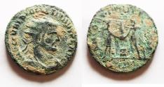 Ancient Coins - ORIGINAL DESERT PATINA: DIOCLETIANUS AE ANTONINIANUS