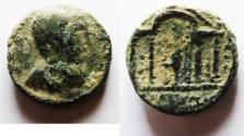 Ancient Coins - ROMAN PROVINCIAL. Samaria. Caesarea Maritima under Elagabalus (AD 218-222). AE 19mm, 7.62 g.