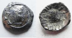 Ancient Coins - ARABIA, Southern. Himyar. Tha'r?n Ya'?b Yuhan'im. Circa AD 175-215. AR Unit