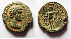 Ancient Coins - Judaea. Caesarea Panias under Caracalla (AD 198-217). AE 23mm, 9.39g. Struck in civic era year 199 (AD 196/7).