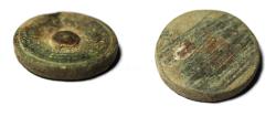 Ancient Coins - ROMAN BRONZE WEIGHT. 5 NUMISMATA. 300 - 400 A.D