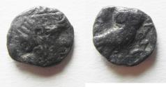 Ancient Coins - ARABIA, Southern. Saba'. Late 4th–mid 2nd centuries BC. AR tmrt – Quarter Unit (12mm, 1.10 g). Imitating Athens.