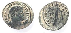 Ancient Coins - AS FOUND. CONSTANTINE I AE FOLLIS