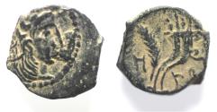 Ancient Coins - Nabataean Kingdom. PHASAEL. ARETAS IV's SON AE 12