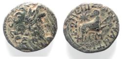 Ancient Coins - Seleucis and Pieria. Antioch Æ 20 . Star of Bethlehem depicted. 1st Century AD