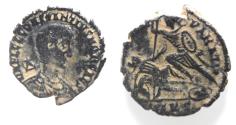 Ancient Coins - CONSTANTIUS GALLUS AE . FALLEN HORSEMAN.