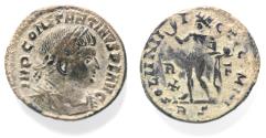 Ancient Coins - AS FOUND: CONSTANTINE I AE FOLLIS.