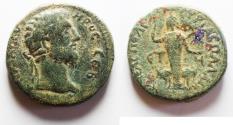 Ancient Coins - Samaria. Neapolis under Lucius Verus (AD 161-169) AE 23mm, 10.43g. Struck in civic year 90 (AD 161/2).