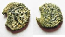 Ancient Coins - Judaea. Herodian Dynasty. Herod I AE prutah