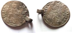 World Coins - Italy. Venice. Doge Agostino Barbarigo (1486-1501). AR marcello (27mm, 3.34g).