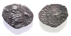 Ancient Coins - KINGS OF PARTHIA. Parthian Kingdom. SILVER DRACHM .