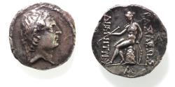 Ancient Coins - Seleukid Kings. Demetrios I Soter (162-150 BC). AR tetradrachm (27mm, 13.94g). Susa mint.