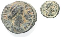 Ancient Coins - AS FOUND: DECAPOLIS. GADARA. CRISPINA AE 21