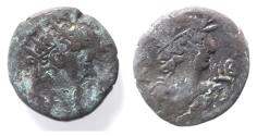 Ancient Coins - EGYPT, Alexandria. NERO SILVER TETRADRACHM.