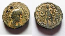 Ancient Coins - ARABIA, Esbus. Elagabalus. AD 218-222. Æ 18