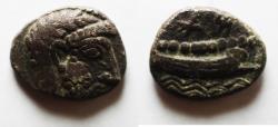 Ancient Coins - PHOENICIA. ARADOS. 400-332 B.C. SILVER 1/3 STATER