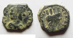 Ancient Coins - DECAPOLIS. BOSTRA. Marcus Aurelius AE16