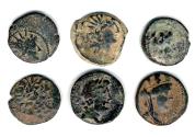 Ancient Coins - Better Lot of Six Greek and Greek Provincial Bronzes incl Alexander III the Great, AVF - VF, 4th Century B.C. E. - 1st Century C.E.