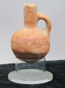 Ancient Coins - Cypriot Painted Juglet, Scarce & Intact, Very good condition, Iron Age 1200 - 586 B.C.E.